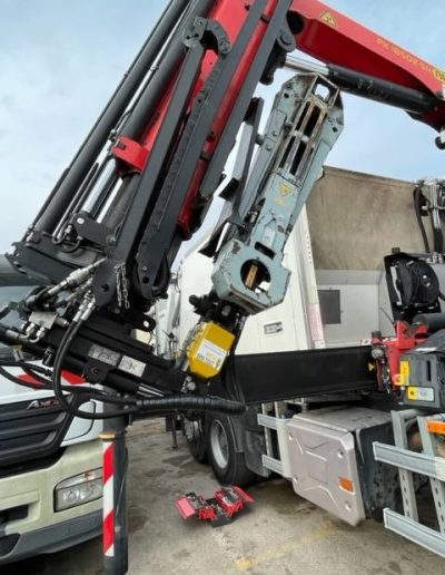 Installation d’un peson 4t pour camion à Draguignan dans le Var 83